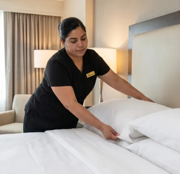 Professional housekeeping services by Arrow Facility Management